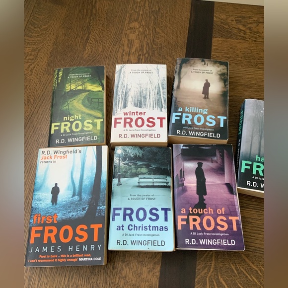 R.D. WINGFIELD The Inspector Frost Series Collection 7 books Novels Soft Covers - Picture 2 of 5